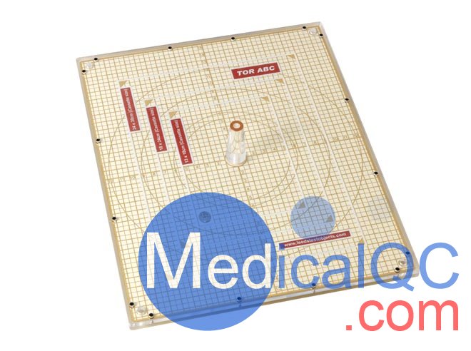 英國Leeds TOR ABC光束校準(zhǔn)模體，TOR ABC光束校準(zhǔn)模體