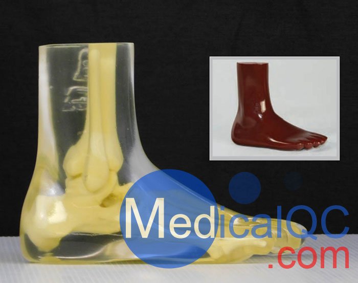 美國(guó)RSD RS-116腳模體，RS-116T透明腳模體