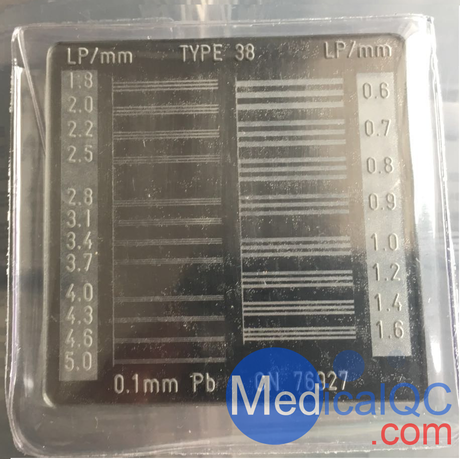 Type38高分辨測(cè)試卡，Type 81高分辨測(cè)試卡，X射線檢測(cè)用線對(duì)卡