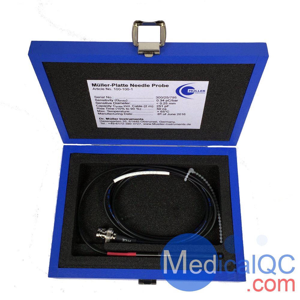 Muller-Platte針式水聽器，Muller-Platte水聽器