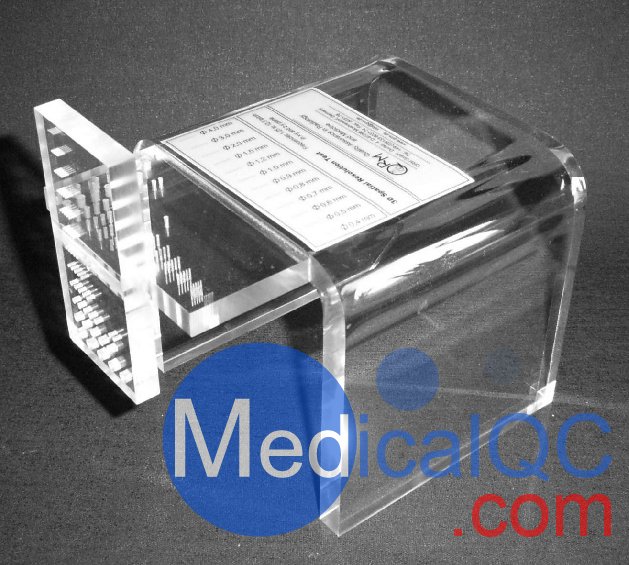 QRM-3DSR 3D空間分辨率模體，QRM-3DSR空間分辨率模體