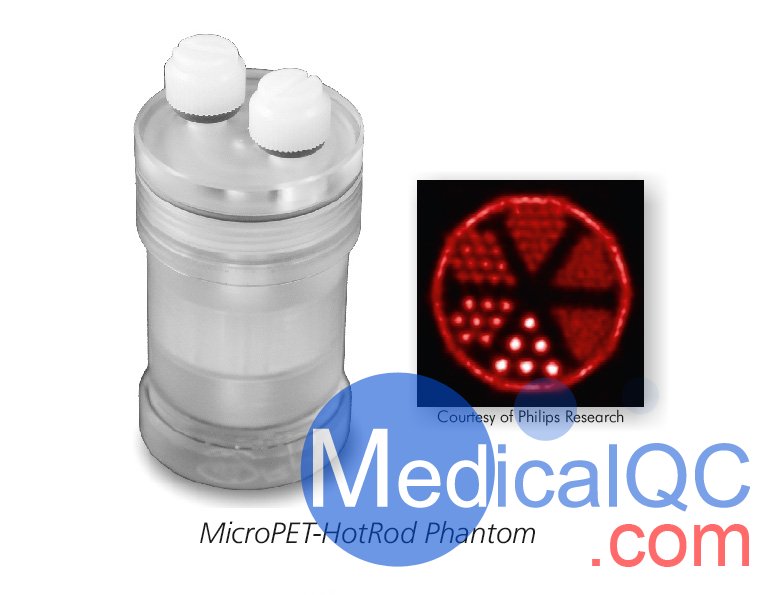 QRM Micro-PET熱棒模體，QRM-MicroPET-HotRod模體