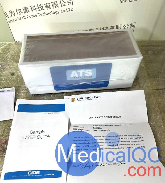 ATS 551微小解剖特征模體，ATS 551超聲模體,ATS551小零件模體實(shí)拍圖